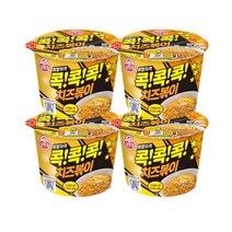 오뚜기 치즈볶이 컵라면 대, 4개