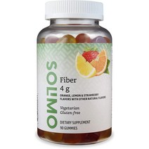 Solimo Fiber 4g 소화 건강 규칙성 지원 90구미(1회 제공량당 2구미)