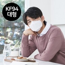 KF94 늘푸른마스크 30매 무형광마스크 황사마스크 중형 대형 블랙 KF-94 써멀본드마스크 써멀본드KF94