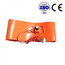 발열 드럼통부착히터 가스통난방 125*1740mm 1200W 220V 유연한 실리콘 밴드 드럼 히터 담요 오일 바이오 디젤 배럴 208L 용 전기 가스 탱크 바이오더, EU