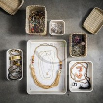 ◆JOONA★ 이케아 NOJIG 노이그 책상정리 서랍트레이 10X20X5CM 플라스틱바구니 욕실수납바구니 수납바구니