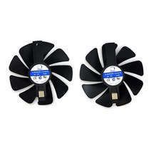 사파이어 Radeon RX 470 480 580 570 니트로 마이닝 에디션 게임용 비디오 카드 냉각 팬용 CF1015H12D 쿨러, 한개옵션0