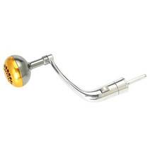 낚시 부품 수리 교체 스피닝 릴 핸들 알루미늄 합금 스피닝 릴 그립 접이식 내마모성, 볼 노브 대형