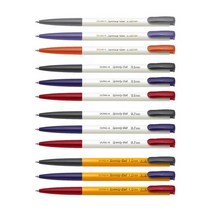 동아 스피디볼 24자루 속기 볼펜, 1.0 블랙