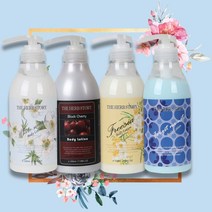 더허브스토리 고보습 대용량 바디 로션 500m 퍼퓸 향기좋은 크림 여름, 06. 프리지아, 본상품선택