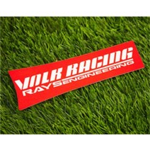 Volk Racing te37 sl 휠 스티커 용 4pcs 방수 스포크 자동차 림 반사 장식 스티커, 4x레드 중량