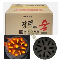 광명포장 장터숯 아래로타숯 착화탄 40개 (숯/백탄/야자숯/비장탄/대나무숯/바베큐용숯/참숯/번개탄/연료/취사용품/캠핑/레저/스포츠 추천), 1, 1