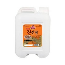 청정원 우리집 쉐프원 진간장 13 L 캠핑 여행 자취 잔치 등산 식당용 대용량 식재료, 23개