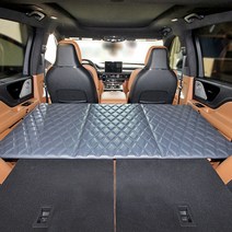 [카빛나]SUV 팰리세이드 트래버스 쏘렌토 모하비더마스터 차박매트 평탄화매트(2열만 평탄화), 블루그레이, D80