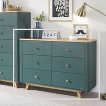 데코라인 버본 와이드서랍장