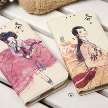 위너스스토어 갤럭시 J4플러스 J415 지갑케이스 문어빨판 뽁뽁이 카드수납 거치대 다이어리케이스 미인도