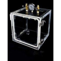 아크릴 진공 챔버 실험실 기포 제거 게이지 상자, 맞춤형 문의