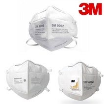 3M 1급 2급 접이식 방진 마스크 9502V 9502 9002, 9502