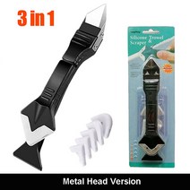 철분제거제 녹제거제 차량 휠 녹 3 in 1 실리콘 코킹 도구 유리 접착제 앵글 스크레이퍼 도구 코크 시멘트 스크레이퍼 실리콘 실란트 리무버 삽 바닥 청소, 금속 머리