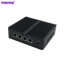금속케이스팬리스CPUE3825펜스미니라우터서버PC 인텔I211NICLanHDVGA듀얼디스플레이데스크탑41000M, 01PfenseNowifi_01Barebone_03EU