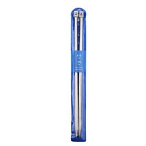 대바늘 숏팁 모사용 코바늘 뜨개질 뜨개용품 뜨개질바늘 세트 한 35cm 스트레이트 스테인레스 스틸 크로셰 후크 DIY 스웨터 직조 도구 크기 2 10mm 바느질, 11 8mm