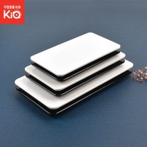 Wal그린_멜라민평직사각접시 직접시 주방 유광 플레이팅 그릇 레이트 식기_Wal그린, Wal그린-옵션_슬림평직사각 백스톤 DS-6735