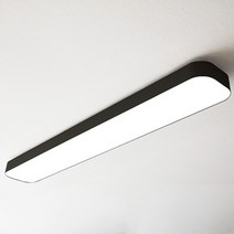 라이팅에버 LED 시스템 심플 주방등 60W_블랙 삼성모듈 플리커프리 국내생산