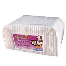 뽀닥 행주후 물걸레 청소용부직포 고급형 건습식 300X300 80매