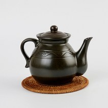 비채 옹기 주전자 간장병 식초병, 3호 1000ml, 1개