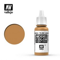 바예호 수성 아크릴 모델컬러 모음 Model Color, [021] 70860 Medium Fleshtone