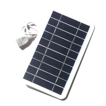 태양광패널 태양열 발전기 가정용 아파트 주택 미니 USB 충전기 패널 5V 2W 휴대용 태양 전지 출력 야외 캠핑 하이킹 여행 셀 모바일 P T0Q8, China, A