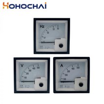 72-L6 500V 500A 380V 55Hz 전압계 전류계 주파수 Hertz 포인터 미터 디젤 발전기 세트 부품, 500A Ammeter