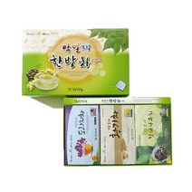 박달재 한방차 3종세트 3박스(3x50봉) 도라지차 헛개나무차 황기차, 상세페이지 참조