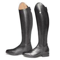 블랙 브라운 천연 소가죽 승마부츠 승마신발, black size 43