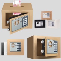 키밍 미니 비밀금고 현금보관함 저금통 가정용 사무실, 블랙, 본상품선택
