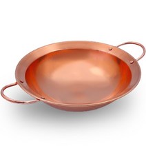 중식화구 중화렌지 두꺼운 순수 구리 주식 냄비 고전적인 중국 뜨거운 가스 버너 석탄 스토브 알코올 보일, 01 Gold_03 28cm Dia