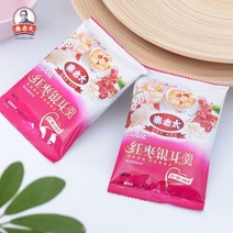 kirahosi 키라호시 중국식품 진 올드 레이디 레드 날짜 실버 귀 수프 로터스 뿌리 분말 수프 아침 작은 가방 식사 대체 식품 순수 대량 블렌딩 식사 대체 죽 9DH233, 30팩뷰티수프[빠른배달