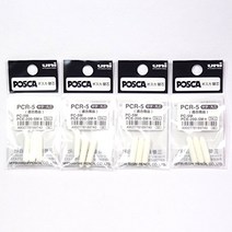 Uni Posca Spare Nibs PCR-5 For Posca Paint Marker PC-5M ×4 Packs/Total 12 pcs(Japan Import) [Komain, 1, 기타