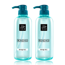미쟝센 스타일케어 헤어젤 하드 500ml 1+1 헤어왁싱 머리고정, 2개
