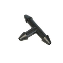 점적호수 관수자재 농업용 호수 500Pcs 3 / 5mm 가시 T-공동 물 파이프 어댑터 온실 급수 플라스틱 티 정원 물방울 관개 시스템 액세서리