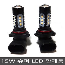 주닉스 (2개1세트)필립스 다이아몬드비젼 백색 차량 할로겐램프 전구 전조등 안개등 h1 h3 h4 h7 h8 880 881 9005 9006 hb3 hb4, 하이파워LED안개등(2개1세트)-HB4(9006)