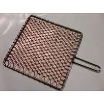 구리석쇠/구리불판/동불판/사각320mm/손잡이선택, 320 x 320 mm, 1개