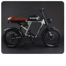 배달용 출퇴근용 SUPER 73 RX S1 S2 Y1 전기자전거 전동자전거 배달 와이드 타이어 레트로 변속, A.48V, K.유압디스크브레이크/건대타이어블랙/청색/레드