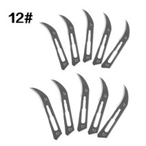 우드카빙 조각칼 조각도 키트 동물 수술용 칼 나무 조각 펜 PCB 10 개 11 12 15 1 날, 07 12blade