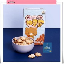 우리밀 국산 수제 곰돌이 캐릭터쿠키 70g, 단품, 단품