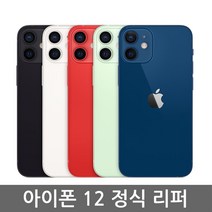 [애플 리퍼] 애플 아이폰 12 공기계 리퍼 자급제, 블루, 아이폰 12 64G