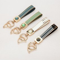 튜모 현대 자동차 스마트 TPU 차 키케이스 키링 키홀더 더뉴 팰리세이드 아반떼 쏘나타 그랜저 싼타페 투싼 아이오닉 캐스퍼, TPU 골드라인 키홀더, 블랙