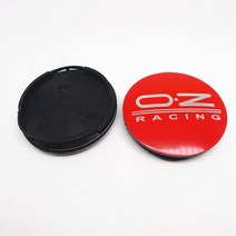 4pcs 55mm M582 OZ 레이싱 휠 센터 캡 허브 Hubcaps 림 교체 먼지 합금 커버 엠블렘 자동차 부품 호환, 03 Red
