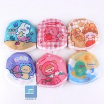 PM.애니멀 휴대용 펼쳐지는 부채 여름 12개SET