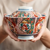 일본식 돈부리 덮밥 그릇 텐동 라멘 다이닝 업소용 공기, 모델4