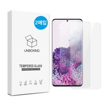 언박싱 붙이기 쉬운 TPU 프리미엄 우레탄 액정보호필름 2매 갤럭시 S23 S22 노트 20 플러스 울트라, 갤럭시 S20+(2매)