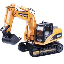 RC포크레인 굴삭 합금 장난감자동차 전기차량 후크, 대형굴삭기(12채널) D