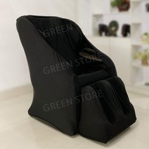 커버 덮개 안마의자커버 안마의자 안마기 천갈이 의자 보호 시트 먼지, 검은색