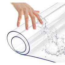 방풍비닐 투명고무판 연질PVC 식탁매트 투명아스테이지 배변패드 책상 테이블 비닐, 3mm x 1200mm x 10cm