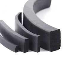 가스켓블랙 EPDM 고무 폼 씰링 스트립 사각 스폰지 개스킷 캐비닛 도어 씰용 3x3mm 4x4 8x8 10x10 12, 01 3x3mm_01 1 Meters